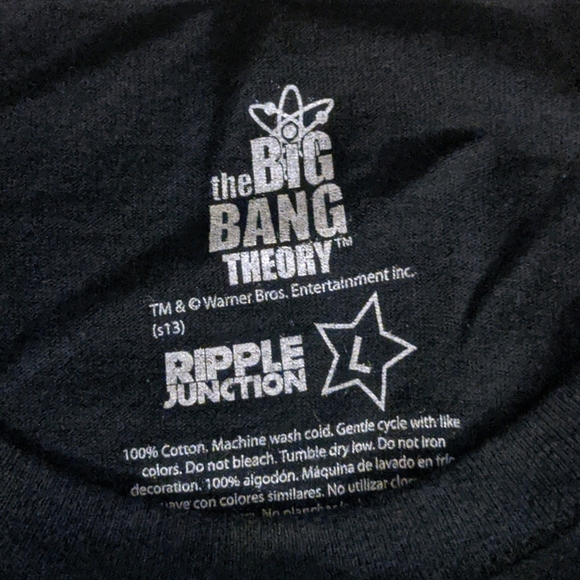 BAZINGA! tee - Picture 3 of 3